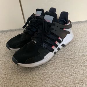 Adidas Black/Pink accent  EQT